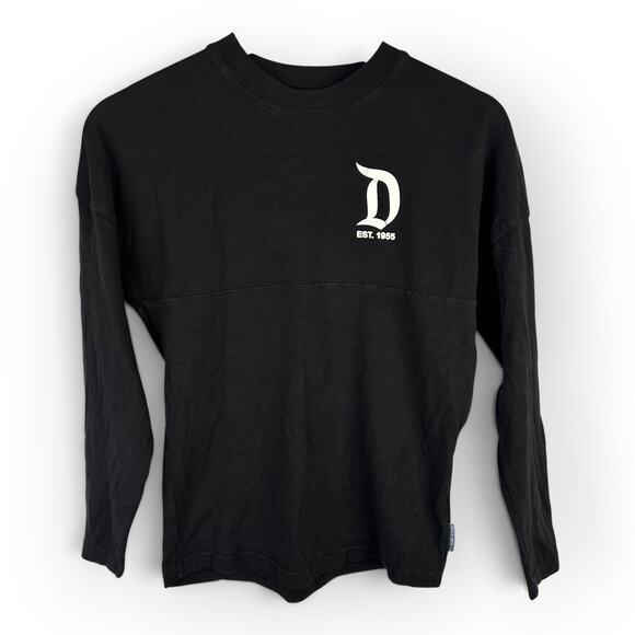 Disney Other - Disney Spirit Jersey Kids M Black Disneyland Resort Oversized Tee Park Souvenir
